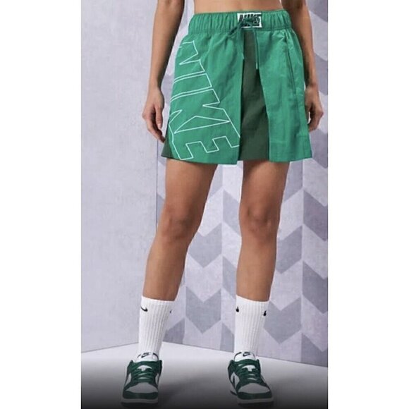 Nike Sportswear x Nike United Lime Retro Track Skirt FD6946-365 XS Tenniscore - Picture 5 of 8